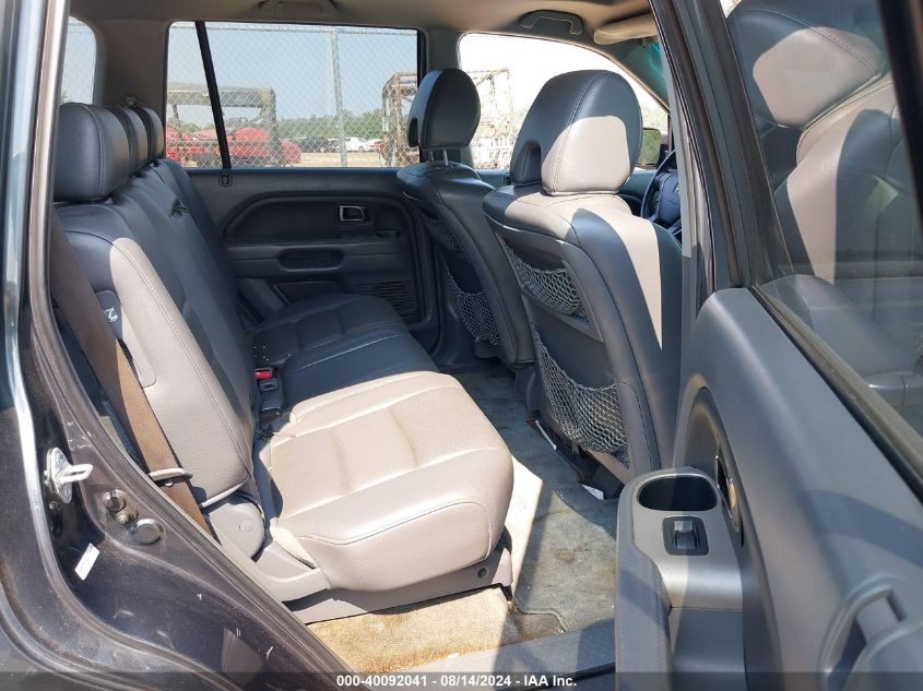 2006 Honda Pilot Ex-L VIN: 5FNYF285X6B047799 Lot: 40092041