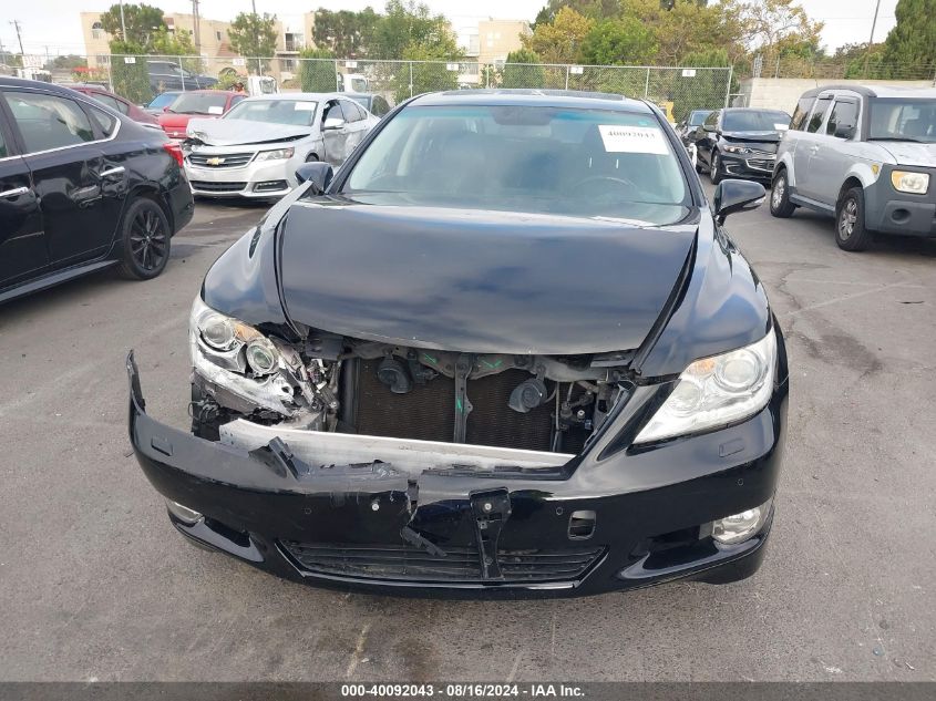 2011 Lexus Ls 460 VIN: JTHBL5EFXB5103649 Lot: 40092043