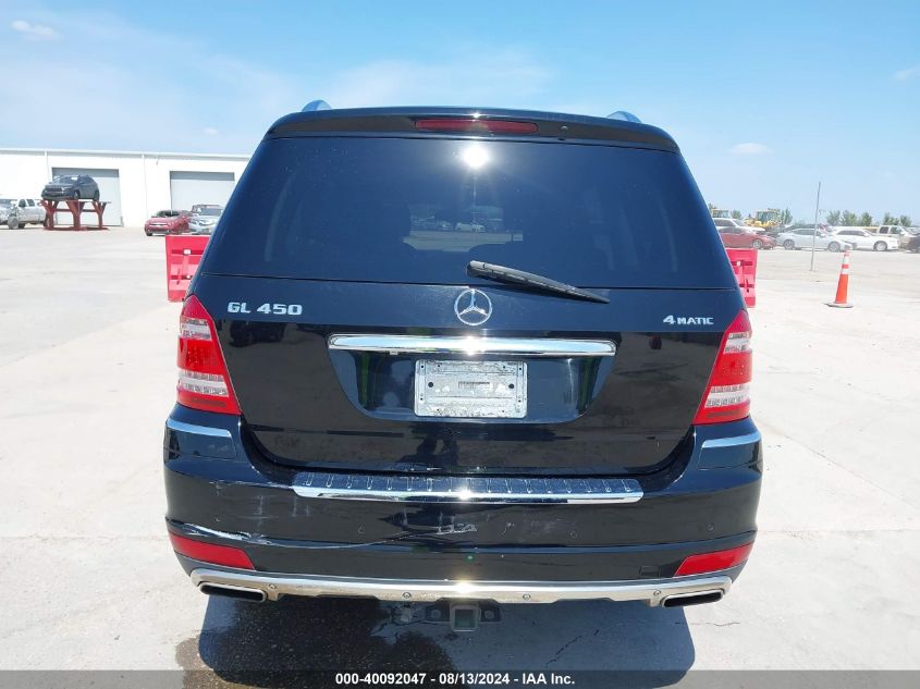 4JGBF7BE9BA673225 2011 Mercedes-Benz Gl 450 4Matic