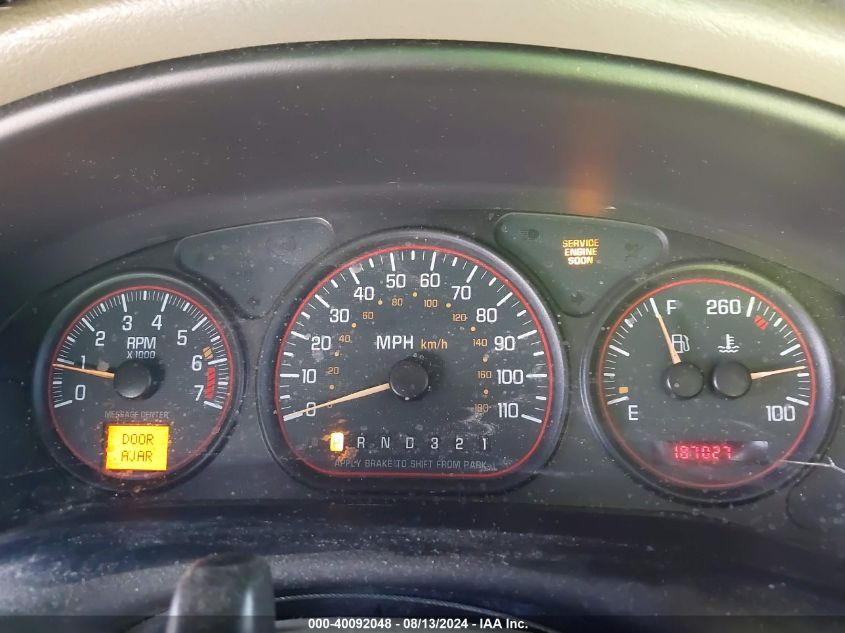 2003 Pontiac Montana M16 W/1Se Pkg. VIN: 1GMDX13E33D209364 Lot: 40092048