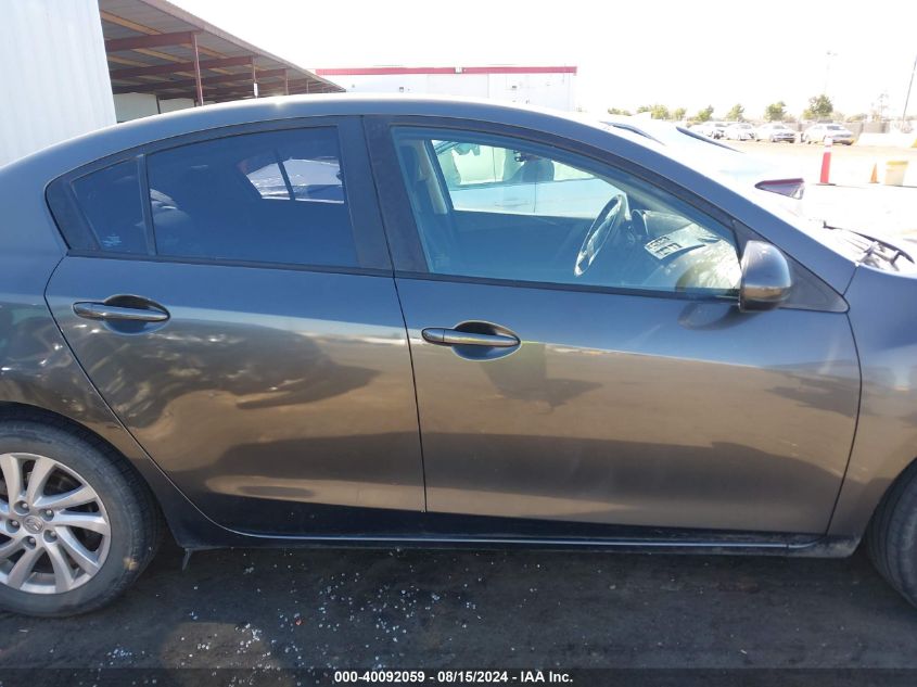 2012 Mazda Mazda3 I Touring VIN: JM1BL1V8XC1574866 Lot: 40092059