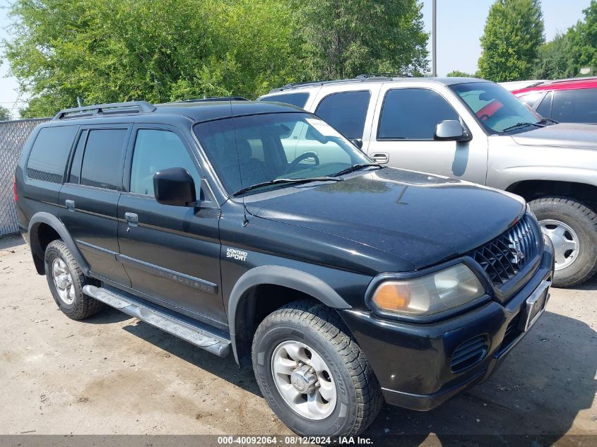 2003 Mitsubishi Montero Sport Es/Ls VIN: JA4LS21H83J012834 Lot: 40092064