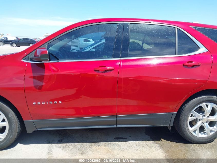 2020 Chevrolet Equinox Fwd Lt 1.5L Turbo VIN: 3GNAXKEV7LS593635 Lot: 40092067