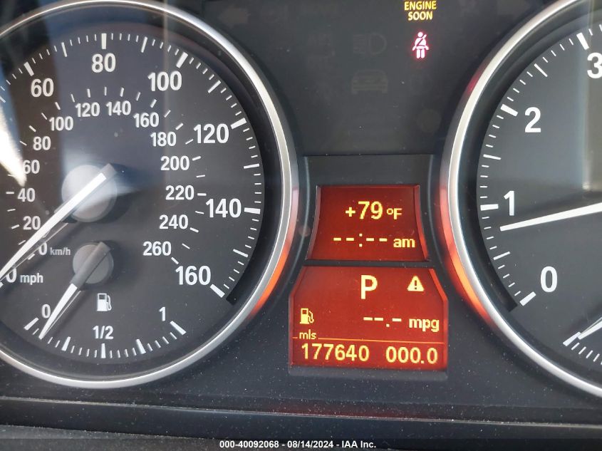 2009 BMW 328I I Sulev VIN: WBAPH53529A434128 Lot: 40092068