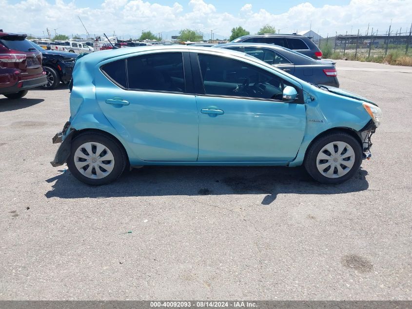 2014 Toyota Prius C One VIN: JTDKDTB30E1078706 Lot: 40092093