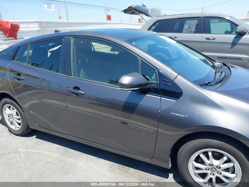 2018 Toyota Prius Two VIN: JTDKBRFU3J3586727 Lot: 40092104