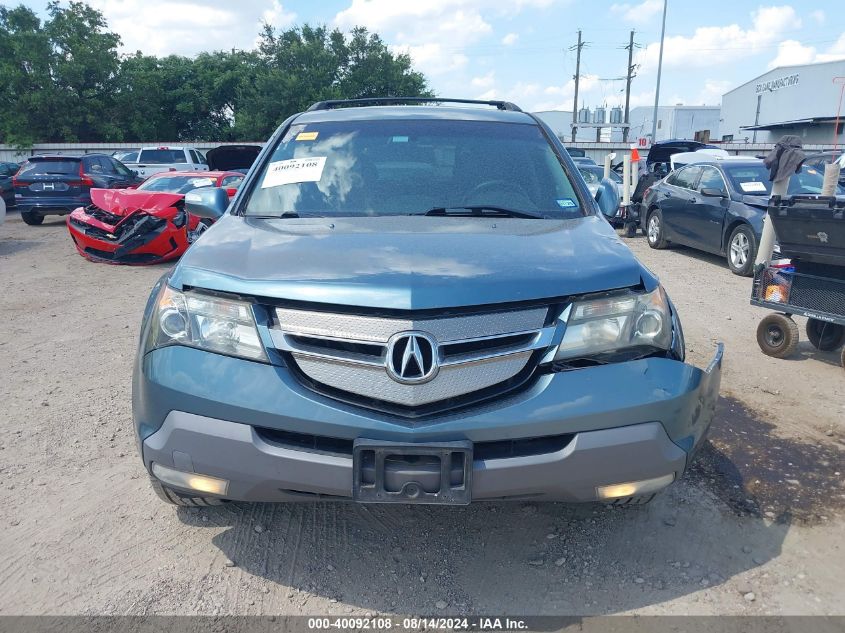 2007 Acura Mdx Sport Package VIN: 2HNYD28877H516269 Lot: 40092108