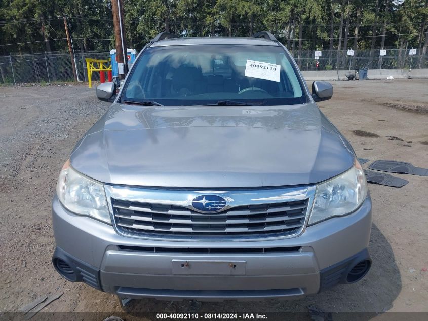 2009 Subaru Forester 2.5X VIN: JF2SH63609H758294 Lot: 40092110