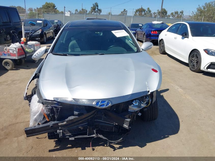 2015 Hyundai Sonata Hybrid Limited VIN: KMHEC4A40FA130008 Lot: 40092113