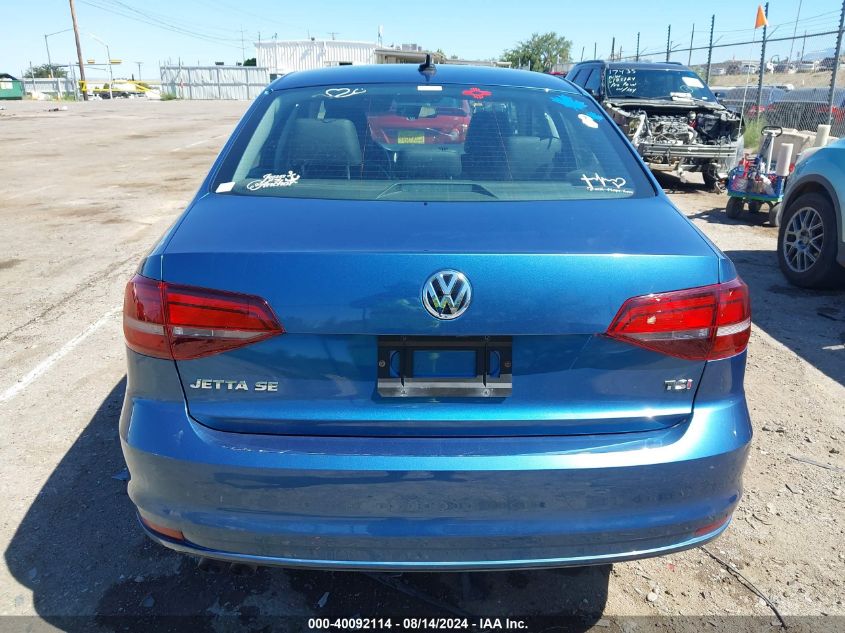 2018 Volkswagen Jetta 1.4T Se/1.4T Wolfsburg Edition VIN: 3VWDB7AJXJM260901 Lot: 40092114