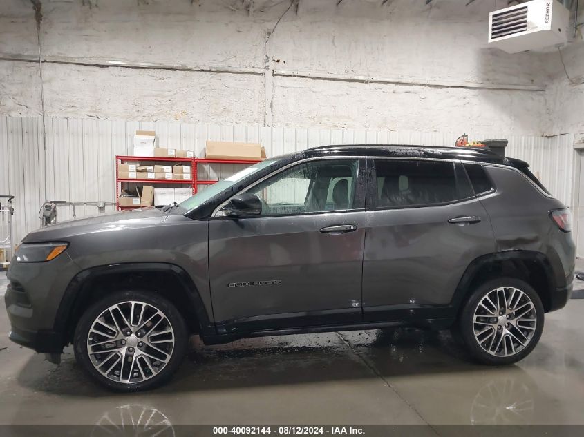 2022 Jeep Compass Limited 4X4 VIN: 3C4NJDCBXNT161229 Lot: 40092144