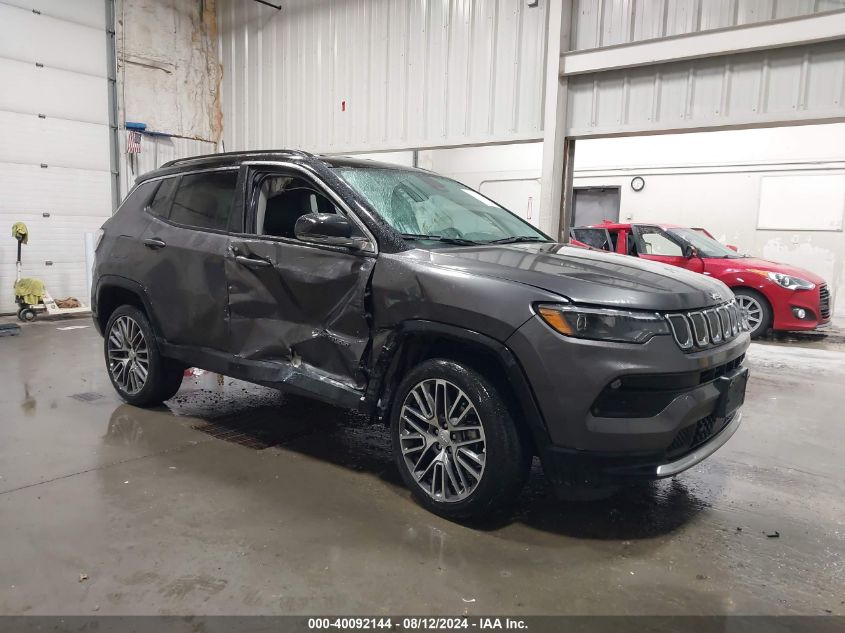 3C4NJDCBXNT161229 2022 JEEP COMPASS - Image 1