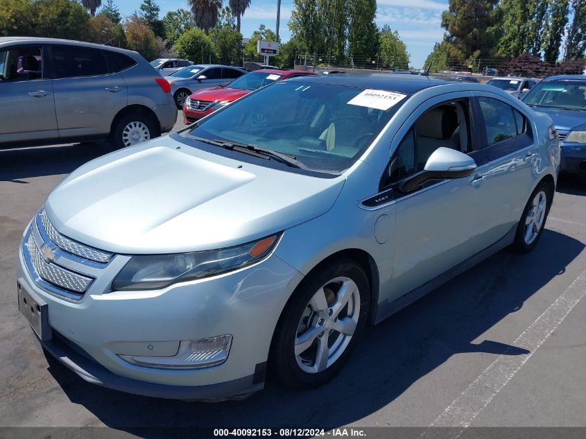 2012 Chevrolet Volt VIN: 1G1RH6E46CU125394 Lot: 40092153