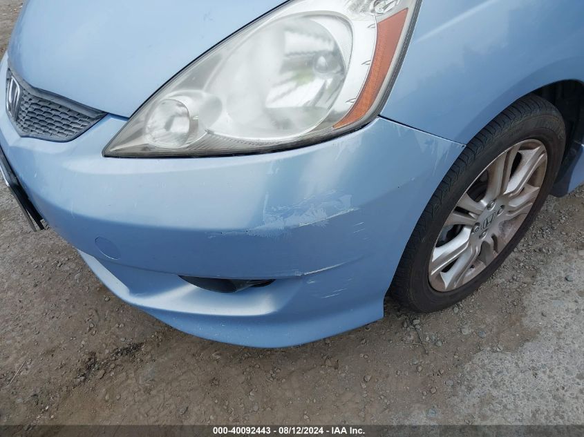 2010 Honda Fit Sport VIN: JHMGE8H64AC033203 Lot: 40092443