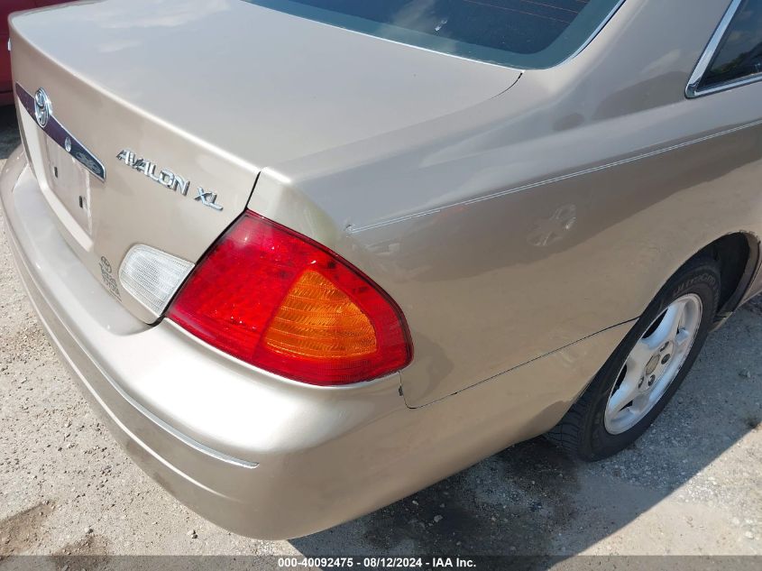 2001 Toyota Avalon Xl VIN: 4T1BF28B41U182056 Lot: 40092475