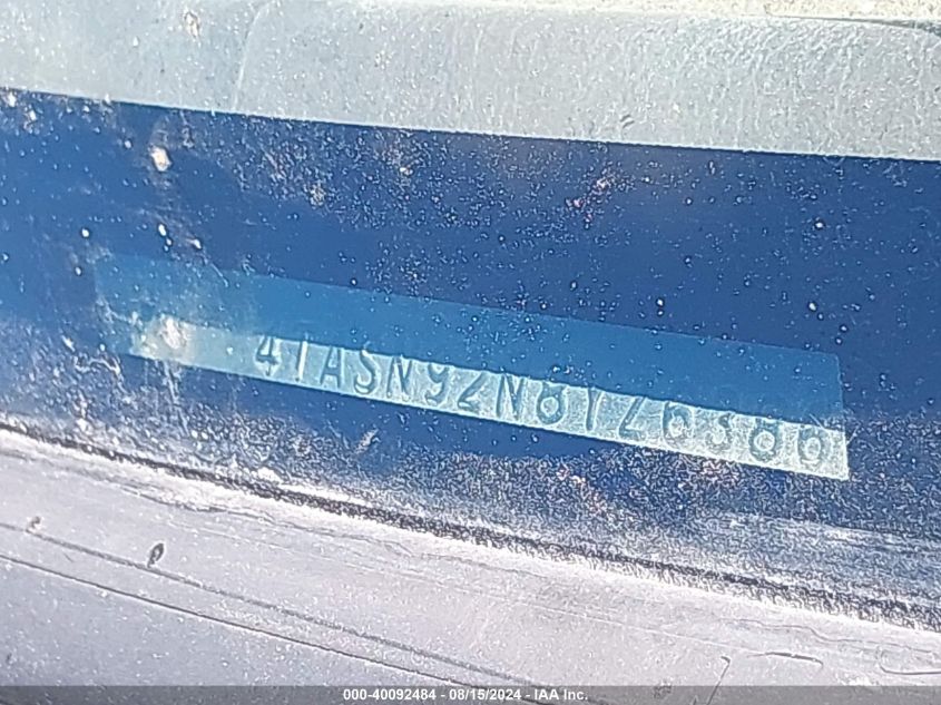 2000 Toyota Tacoma Xtracab Prerunner VIN: 4TASN92N8YZ638667 Lot: 40092484