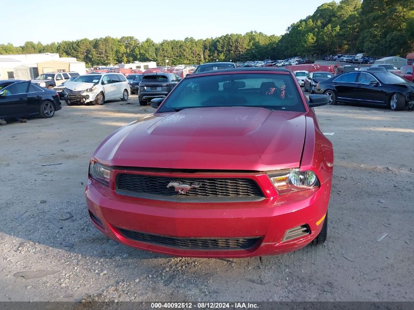 2011 Ford Mustang V6 Premium VIN: 1ZVBP8EM9B5150416 Lot: 40092512