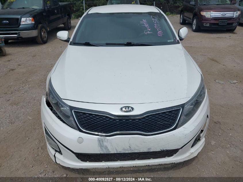 2015 Kia Optima Lx VIN: KNAGM4A70F5568702 Lot: 40092527