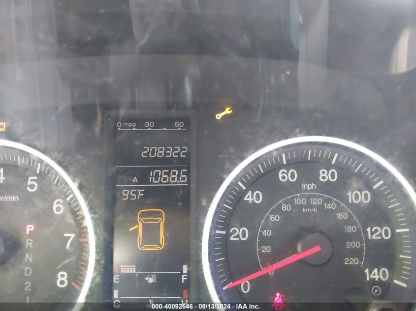 2009 Honda Cr-V Ex-L VIN: 5J6RE38719L023028 Lot: 40092546