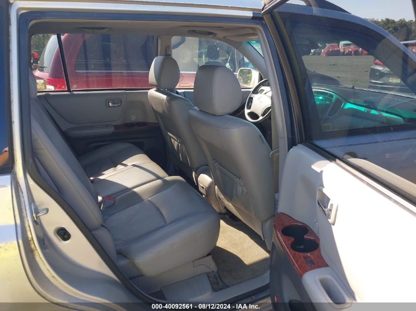 2006 Toyota Highlander Hybrid Limited V6 VIN: JTEEW21A360012445 Lot: 40092561