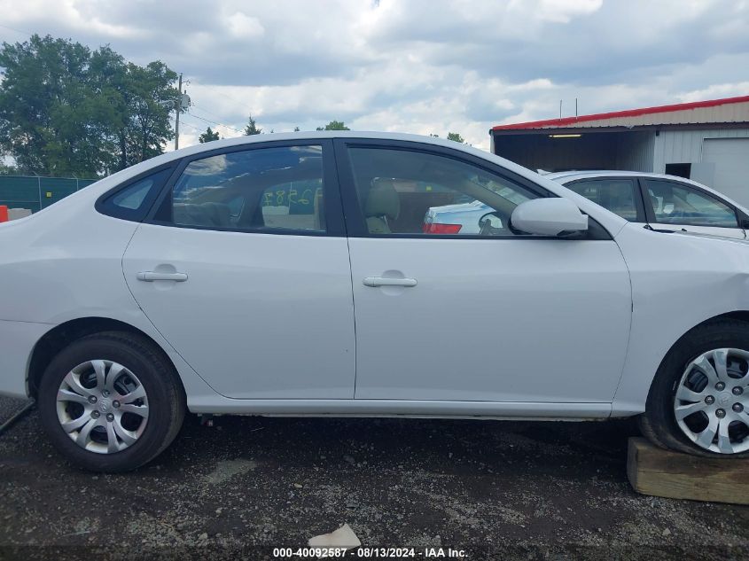 2010 Hyundai Elantra Gls VIN: KMHDU4AD7AU887987 Lot: 40092587