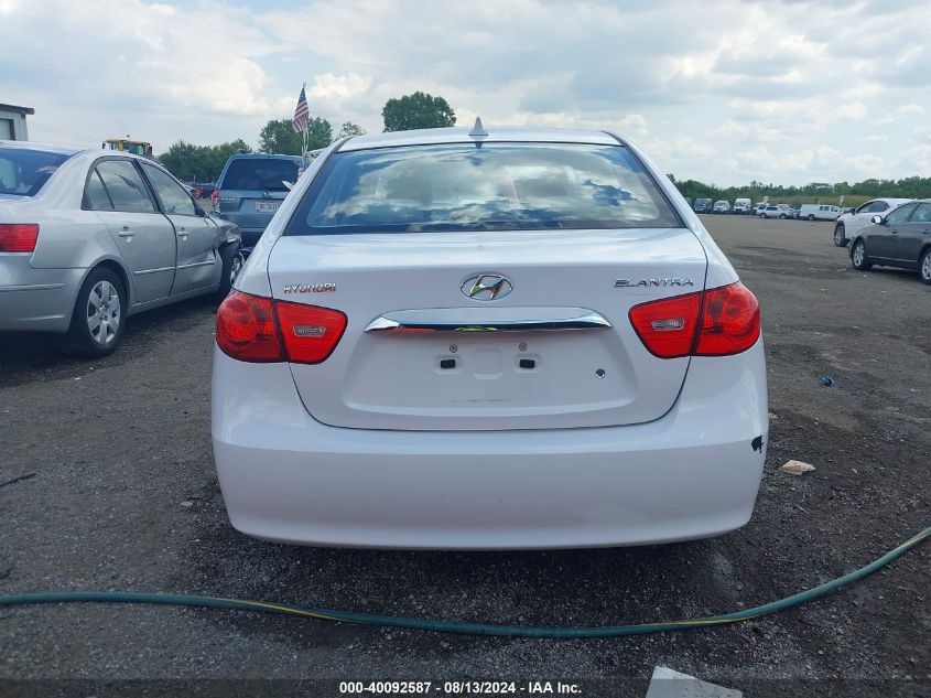 2010 Hyundai Elantra Gls VIN: KMHDU4AD7AU887987 Lot: 40092587