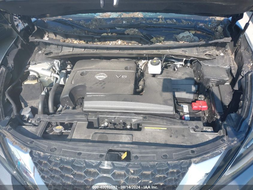 2022 Nissan Murano S Fwd VIN: 5N1AZ2AJ5NC122299 Lot: 40092592