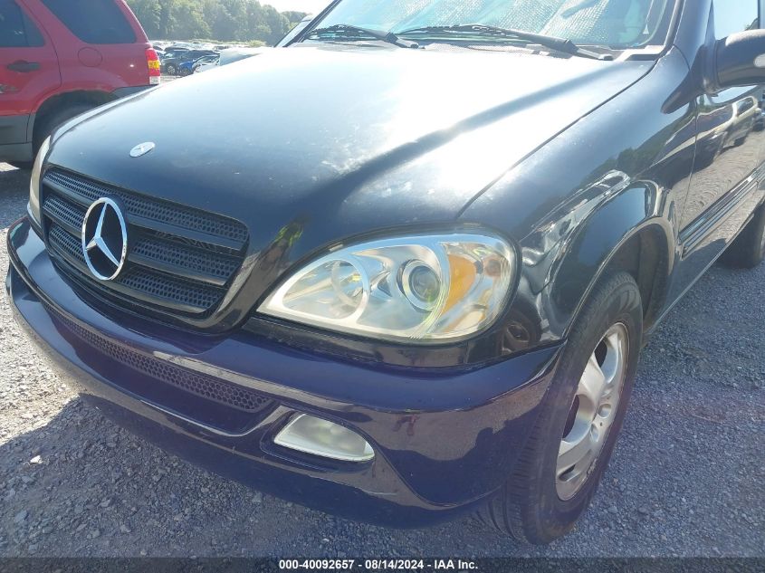 2002 Mercedes-Benz Ml 320 VIN: 4JGAB54E62A357662 Lot: 40092657