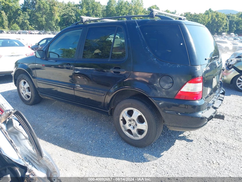 2002 Mercedes-Benz Ml 320 VIN: 4JGAB54E62A357662 Lot: 40092657