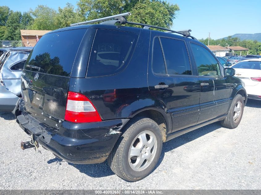 2002 Mercedes-Benz Ml 320 VIN: 4JGAB54E62A357662 Lot: 40092657