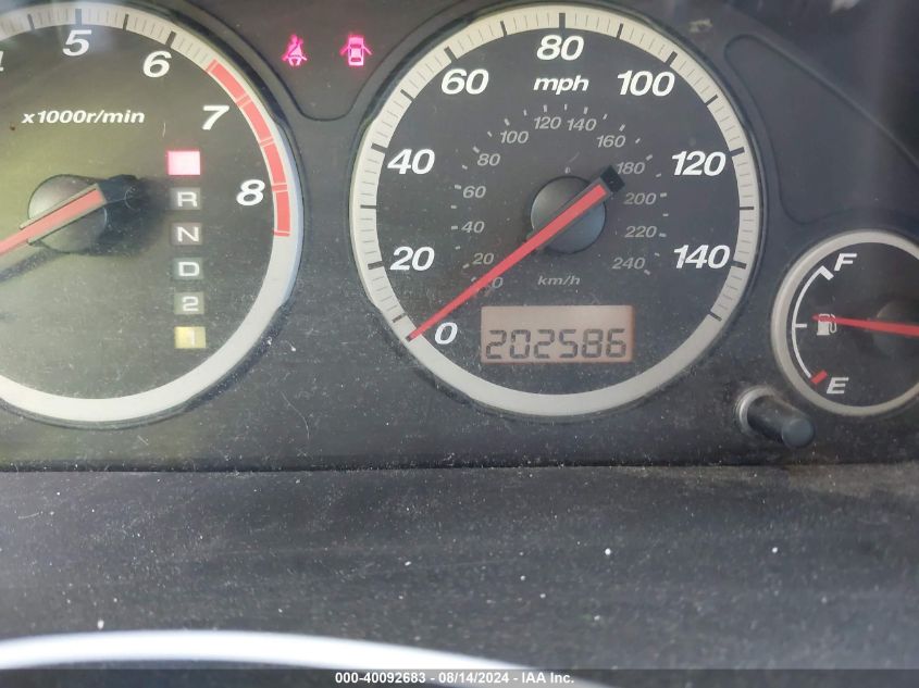 2003 Honda Cr-V Ex VIN: SHSRD78863U136839 Lot: 40092683