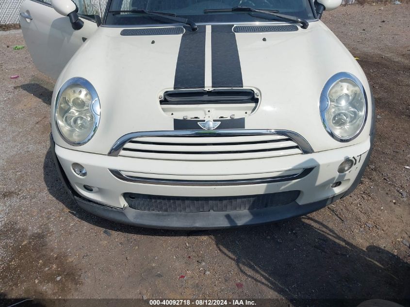 2008 Mini Cooper S S VIN: WMWRH33598TL97272 Lot: 40092718