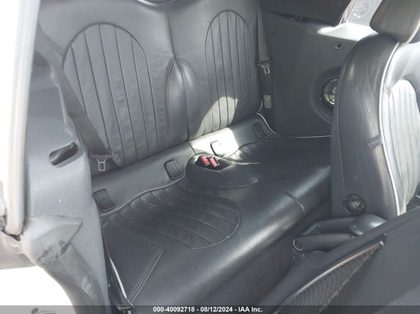 2008 Mini Cooper S S VIN: WMWRH33598TL97272 Lot: 40092718