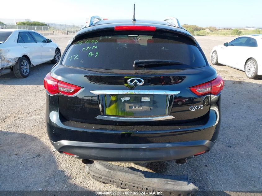 2014 Infiniti Qx70 VIN: JN8CS1MU8EM451966 Lot: 40092725