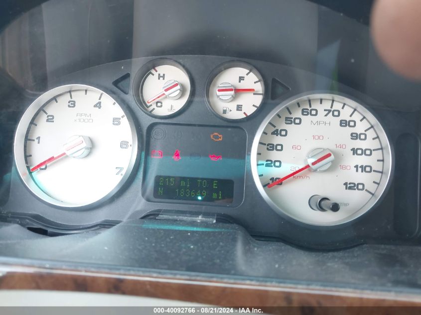 2007 Ford Five Hundred Limited VIN: 1FAHP28167G150533 Lot: 40092766