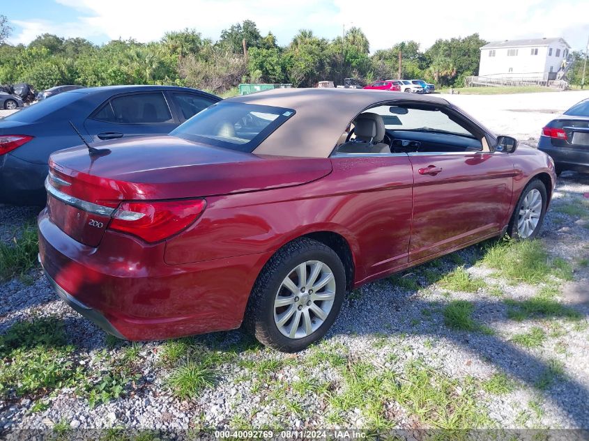 1C3BCBEB3DN511608 2013 Chrysler 200 Touring