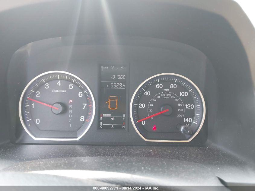 2008 Honda Cr-V Lx VIN: JHLRE48348C033496 Lot: 40092771