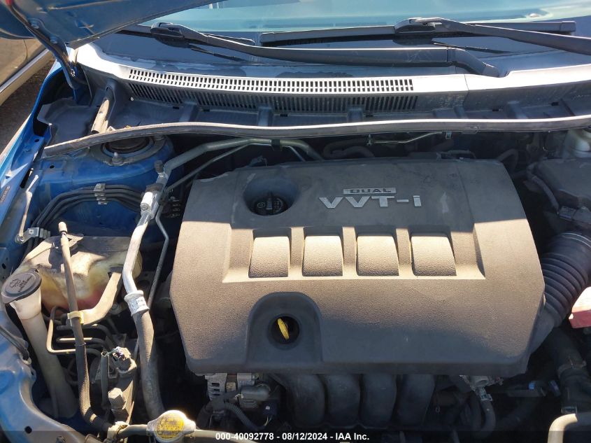 2010 Toyota Corolla Le VIN: 2T1BU4EEXAC381002 Lot: 40092778