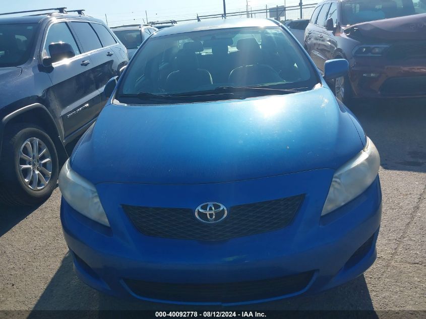 2010 Toyota Corolla Le VIN: 2T1BU4EEXAC381002 Lot: 40092778