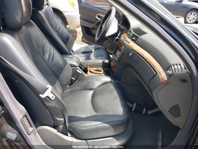 2003 Mercedes-Benz S 500 VIN: WDBNG75JX3A321178 Lot: 40092804