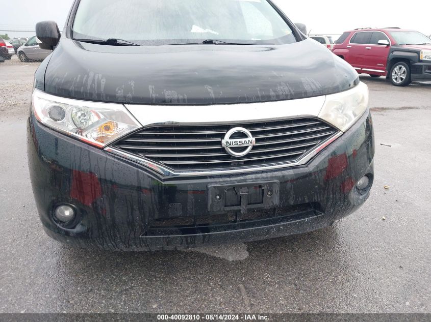 2012 Nissan Quest Le VIN: JN8AE2KP0C9034472 Lot: 40092810