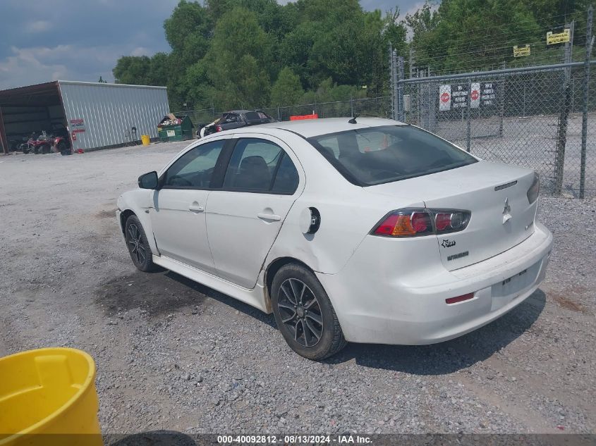 2017 Mitsubishi Lancer Es/Le VIN: JA32U2FU4HU455595 Lot: 40092812