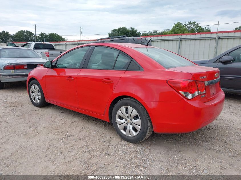 2014 Chevrolet Cruze Ls Auto VIN: 1G1PA5SH5E7184113 Lot: 40092834