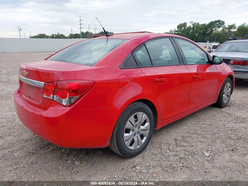 2014 Chevrolet Cruze Ls Auto VIN: 1G1PA5SH5E7184113 Lot: 40092834