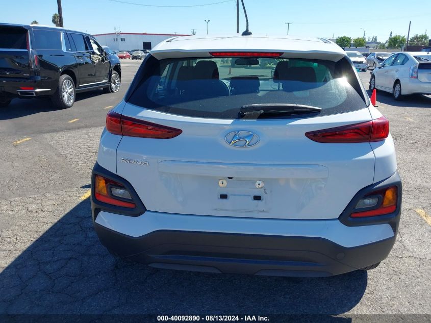 2021 Hyundai Kona Se VIN: KM8K12AA4MU655247 Lot: 40092890