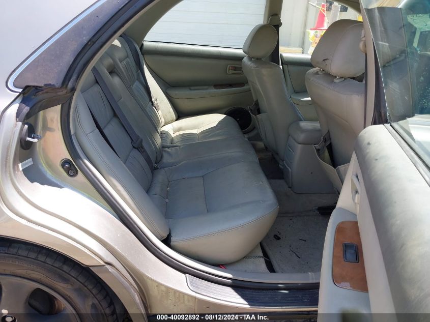 1999 Lexus Es 300 VIN: JT8BF28G2X0231642 Lot: 40092892