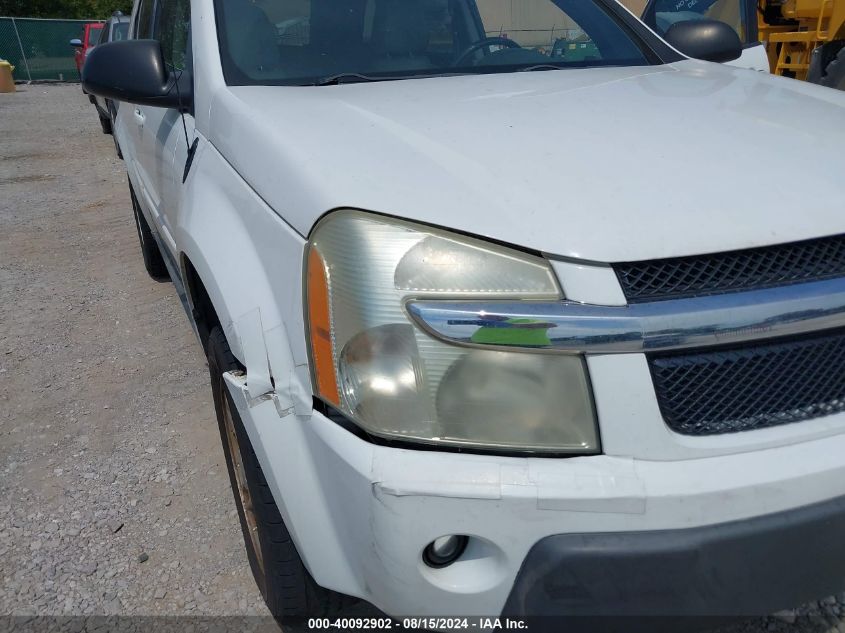 2005 Chevrolet Equinox Lt VIN: 2CNDL63F956150453 Lot: 40092902