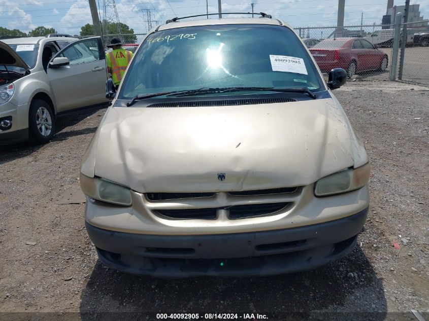 1999 Dodge Grand Caravan Se VIN: 1B4GP44G2XB622586 Lot: 40092905