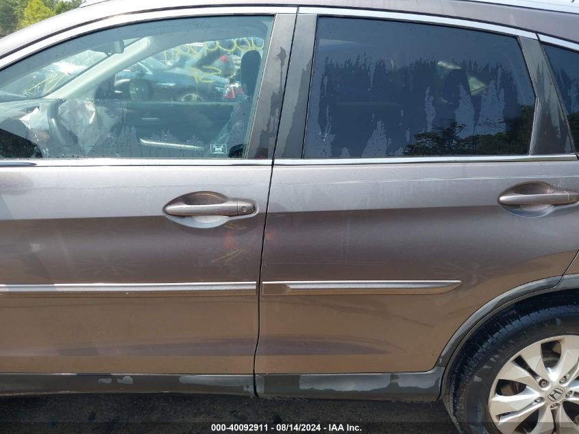 2012 Honda Cr-V Ex-L VIN: 5J6RM4H71CL015222 Lot: 40092911