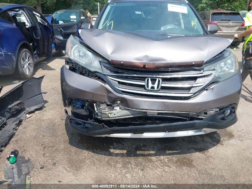 2012 Honda Cr-V Ex-L VIN: 5J6RM4H71CL015222 Lot: 40092911